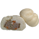 Gedämpfte Brötchen mit Schweinfleisch